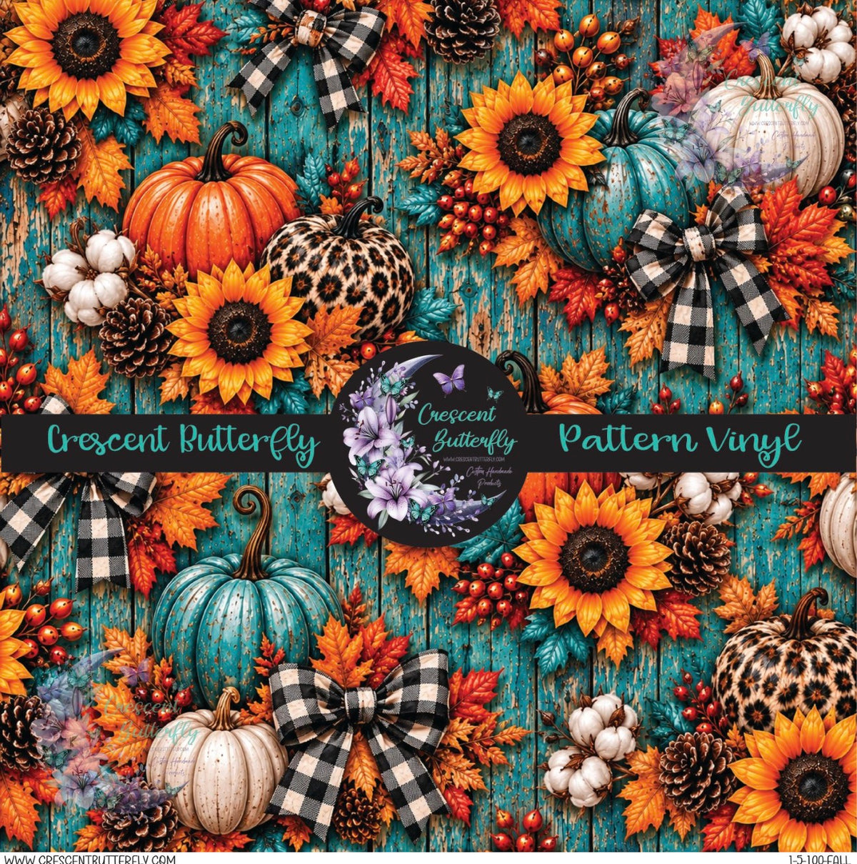 1-5-100-Fall Printed Vinyl Sheet/Wrap