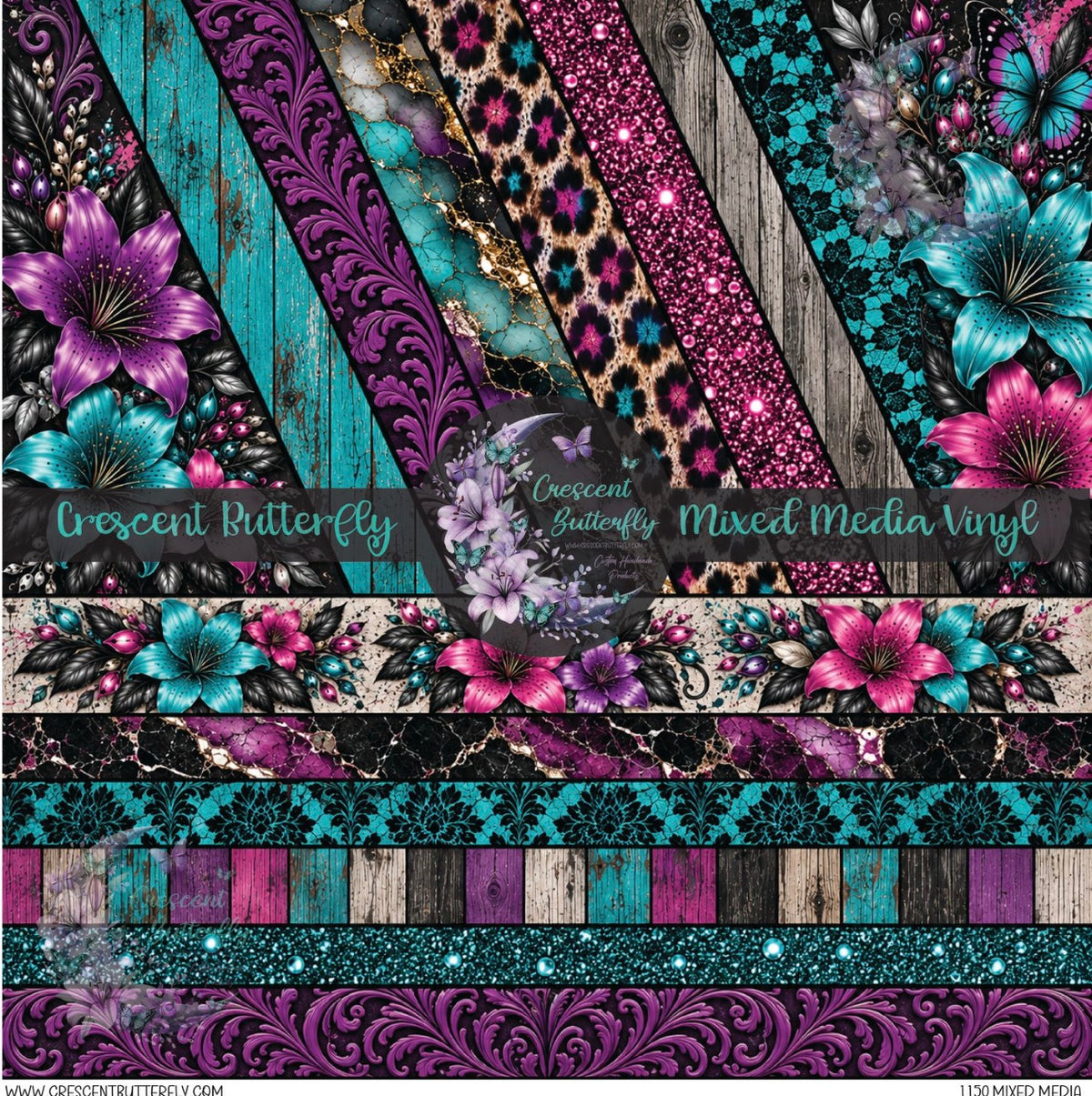 1150 Mixed Media Printed Vinyl Sheet/Wrap