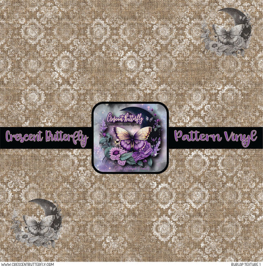 Burlap Texture 1 Printed Vinyl Sheet/Wrap