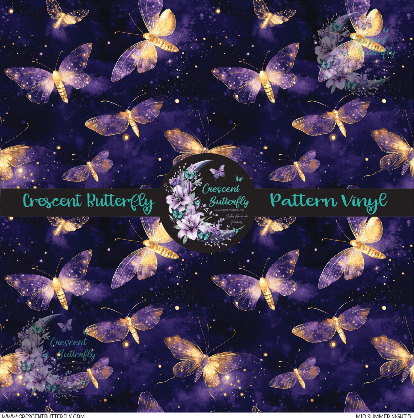 Mid Summer Night 5 Printed Vinyl Sheet/Wrap