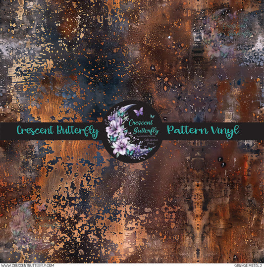 Grunge Metal 2 Printed Vinyl Sheet/Wrap