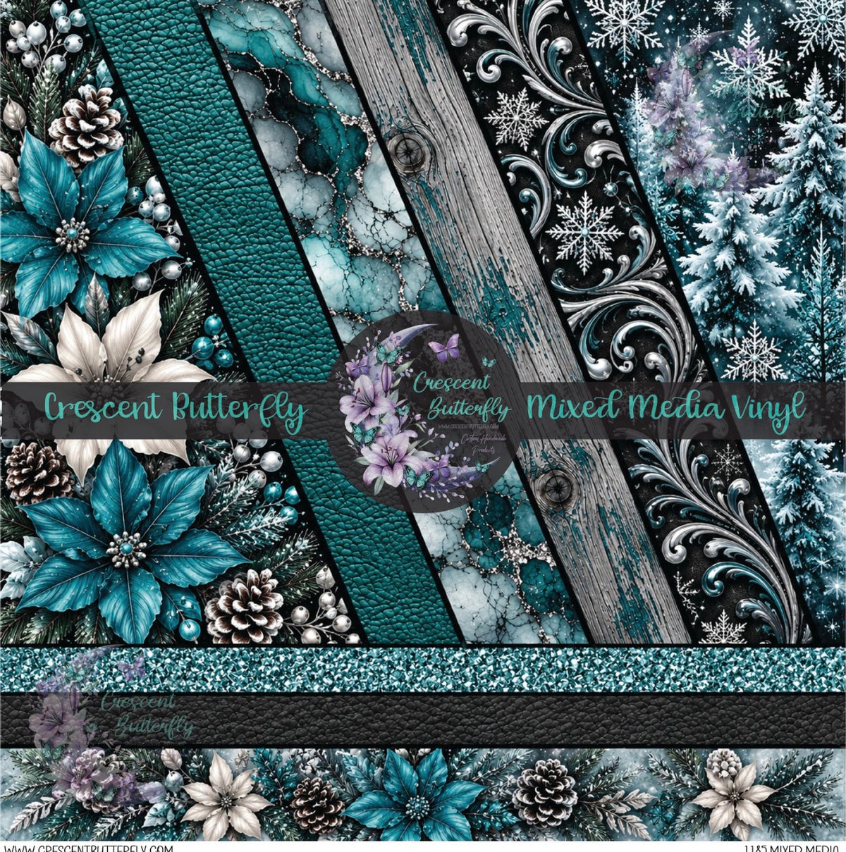 1185 Mixed Media Printed Vinyl Sheet/Wrap