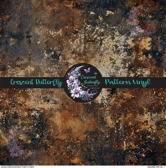 Grunge Metal 1 Printed Vinyl Sheet/Wrap