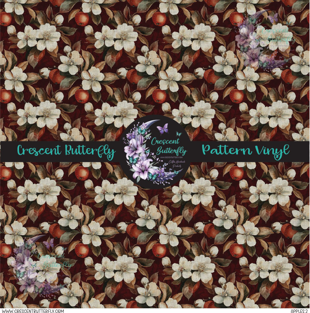 Apples 2 Printed Vinyl Sheet/Wrap