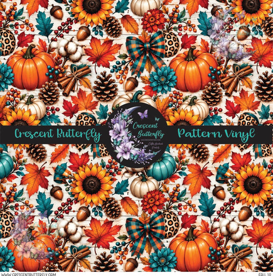 Fall 10 Printed Vinyl Sheet/Wrap