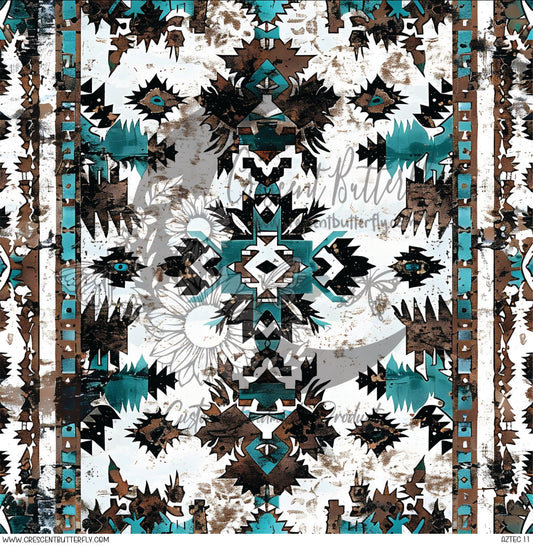 Aztec 11 Printed Vinyl Sheet/Wrap