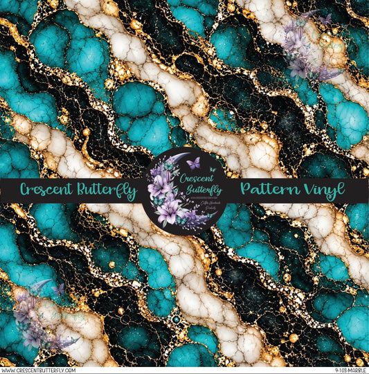 9-103-Marble Printed Vinyl Sheet/Wrap