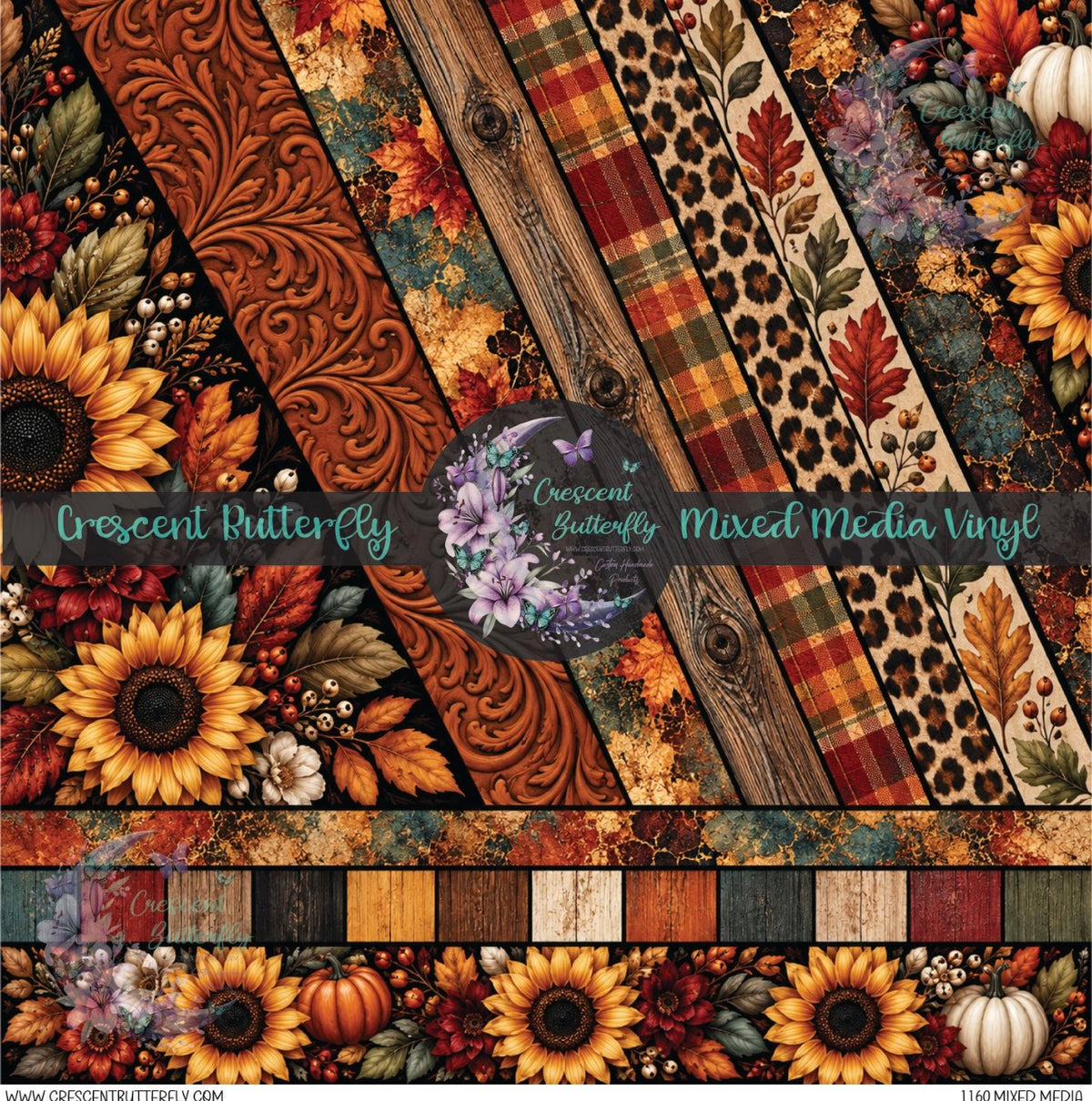 1160 Mixed Media Printed Vinyl Sheet/Wrap