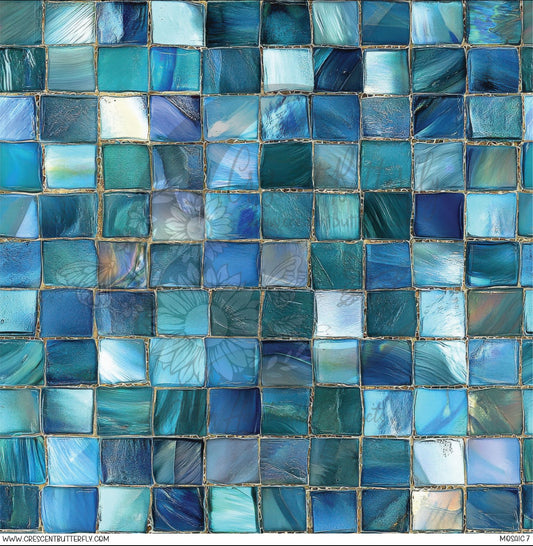 Mosaic 7 Printed Vinyl Sheet/Wrap