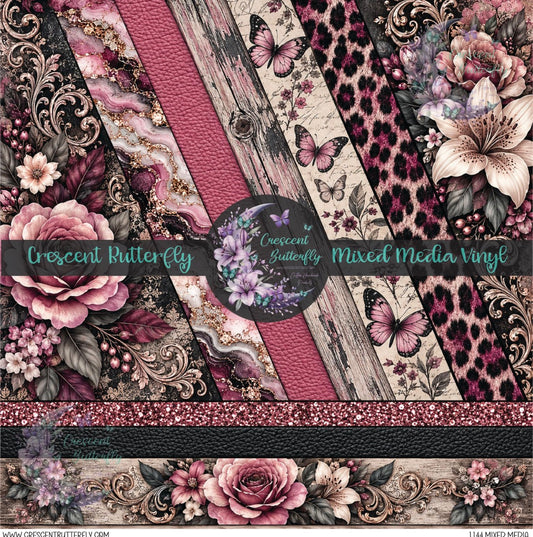1144 Mixed Media Printed Vinyl Sheet/Wrap