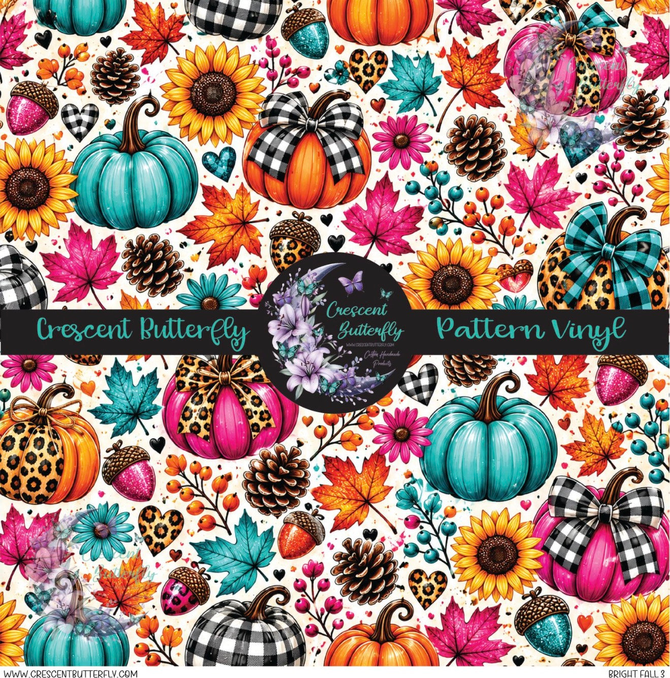 Bright Fall 3 Printed Vinyl Sheet/Wrap