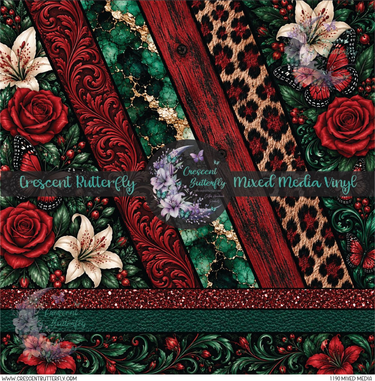 1190 Mixed Media Printed Vinyl Sheet/Wrap