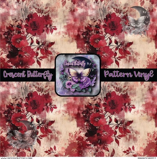Romantic Roses 2 Printed Vinyl Sheet/Wrap