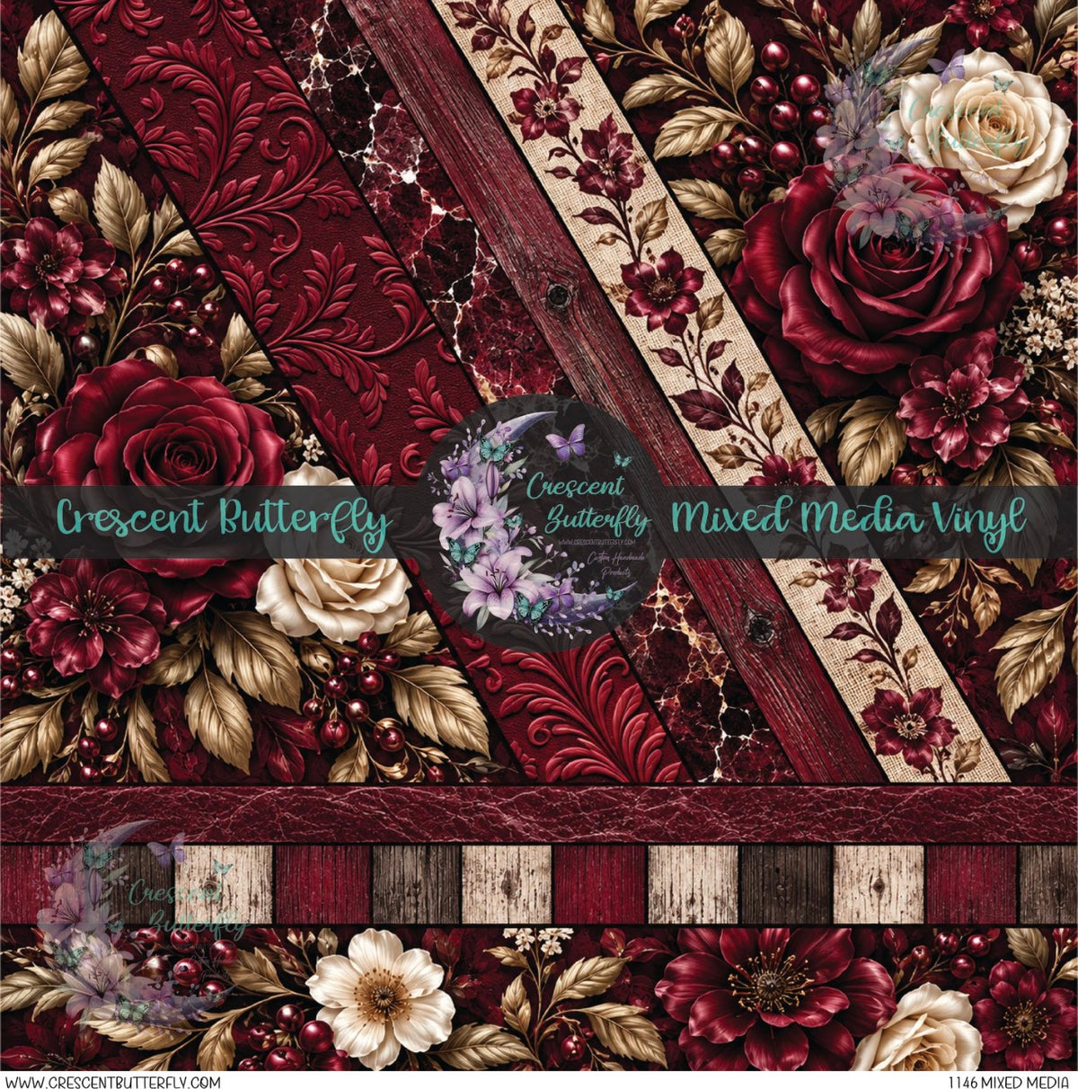 1146 Mixed Media Printed Vinyl Sheet/Wrap