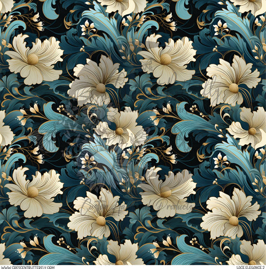 Lace Elegance 2 Printed Vinyl Sheet/Wrap