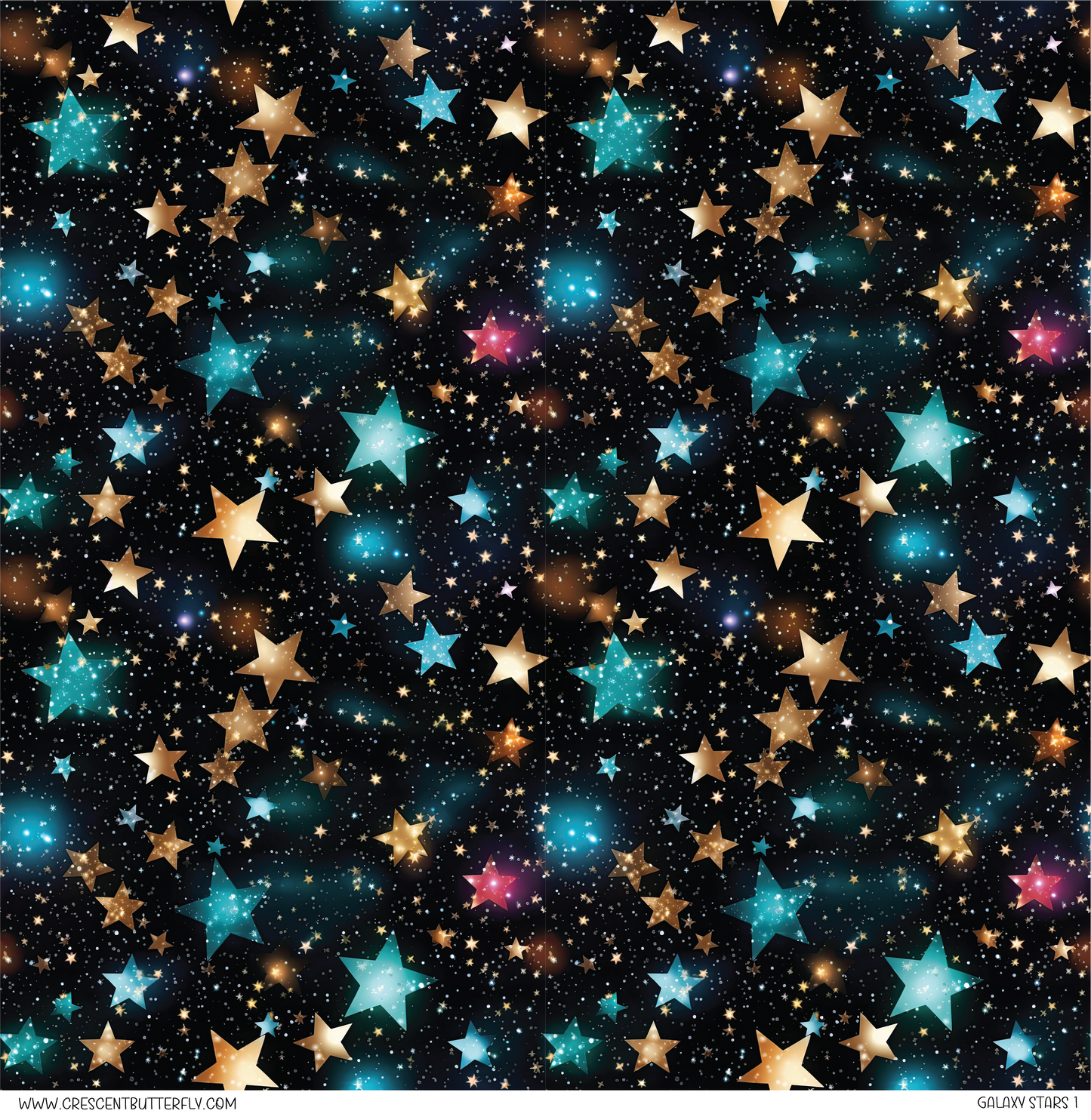 Galaxy Stars 1 Vinyl Sheet/Wrap