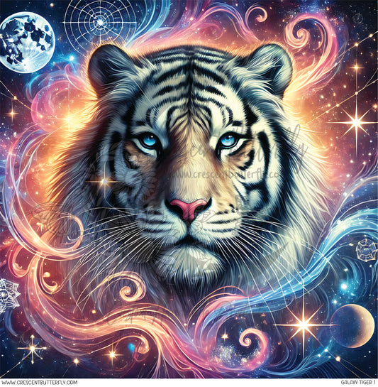 Galaxy Tiger 1 Printed Vinyl Sheet/Wrap