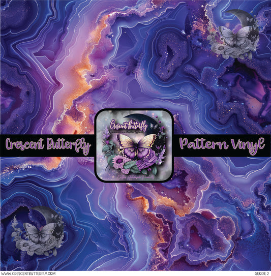 Geode 2 Printed Vinyl Sheet/Wrap