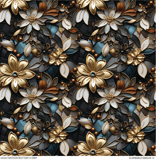 Glamorous Brown 14 Vinyl Sheet/Wrap