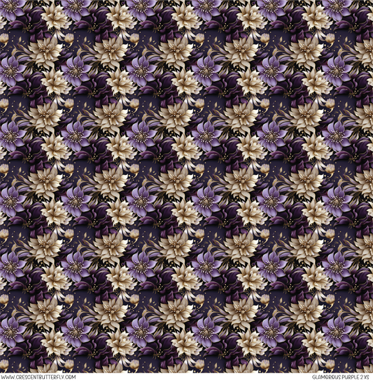 Glamorous Purple 2 XS Pattern Vinyl Sheet/Wrap