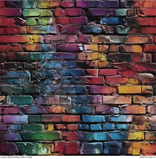 Graffiti Wall 3 Printed Vinyl Sheet/Wrap