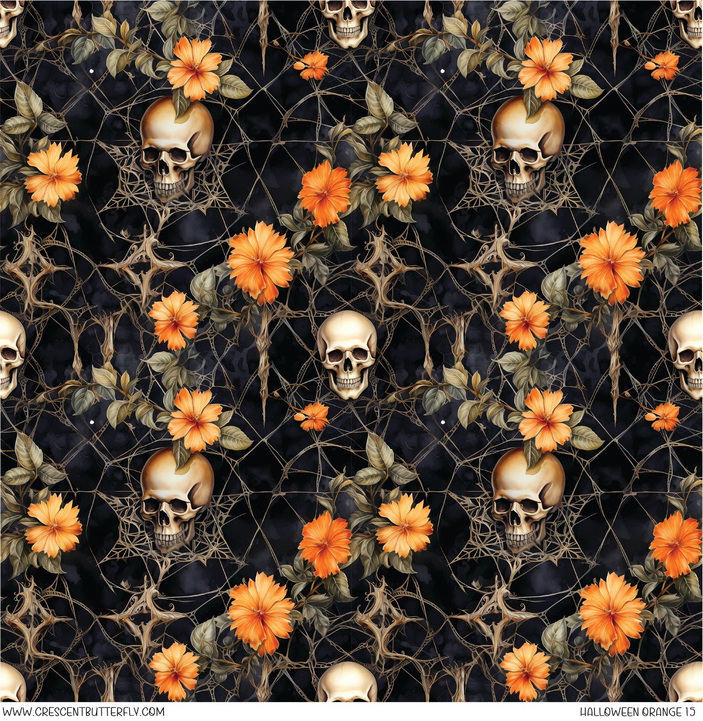 Halloween Orange 15 Vinyl Sheet/Wrap