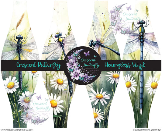 Hourglass Vinyl Strips 124 Printed Vinyl Sheet/Wrap