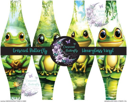 Hourglass Vinyl Strips 126 Printed Vinyl Sheet/Wrap