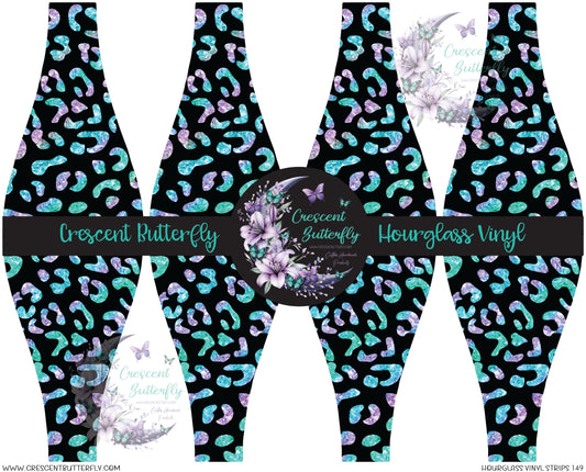 Hourglass Vinyl Strips 149 Printed Vinyl Sheet/Wrap