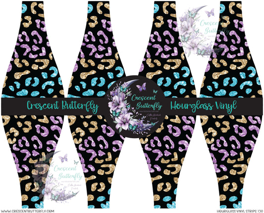 Hourglass Vinyl Strips 150 Printed Vinyl Sheet/Wrap