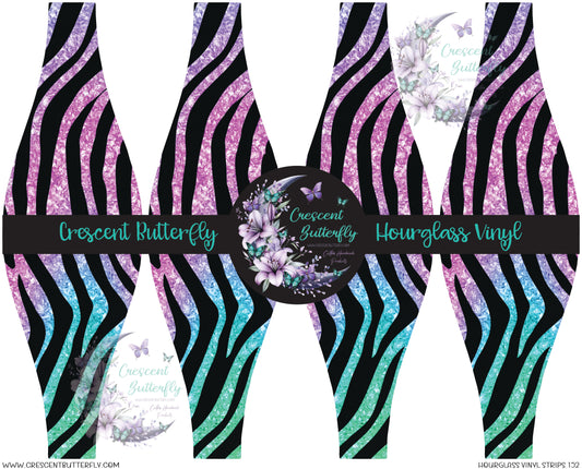 Hourglass Vinyl Strips 152 Printed Vinyl Sheet/Wrap