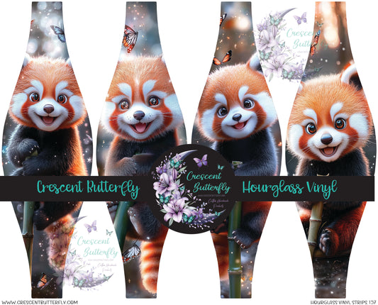 Hourglass Vinyl Strips 157 Printed Vinyl Sheet/Wrap