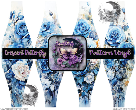 Hourglass Vinyl Strips 22 Printed Vinyl Sheet/Wrap