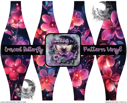 Hourglass Vinyl Strips 40 Printed Vinyl Sheet/Wrap