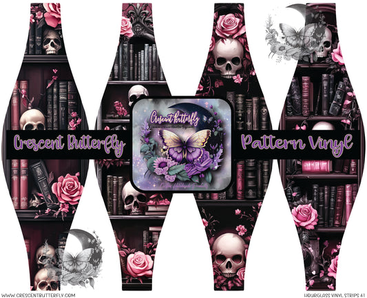 Hourglass Vinyl Strips 41 Printed Vinyl Sheet/Wrap