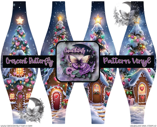 Hourglass Vinyl Strips 42 Printed Vinyl Sheet/Wrap