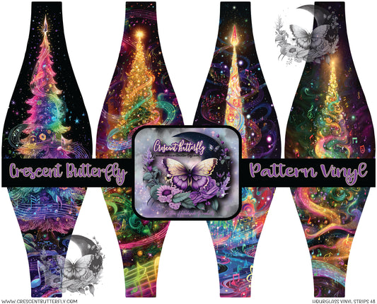 Hourglass Vinyl Strips 48 Printed Vinyl Sheet/Wrap