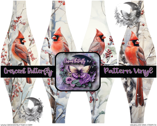 Hourglass Vinyl Strips 54 Printed Vinyl Sheet/Wrap