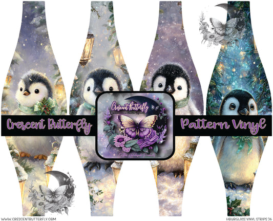 Hourglass Vinyl Strips 56 Printed Vinyl Sheet/Wrap