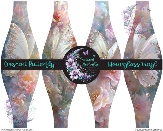 Hourglass Vinyl Strips 73 Printed Vinyl Sheet/Wrap