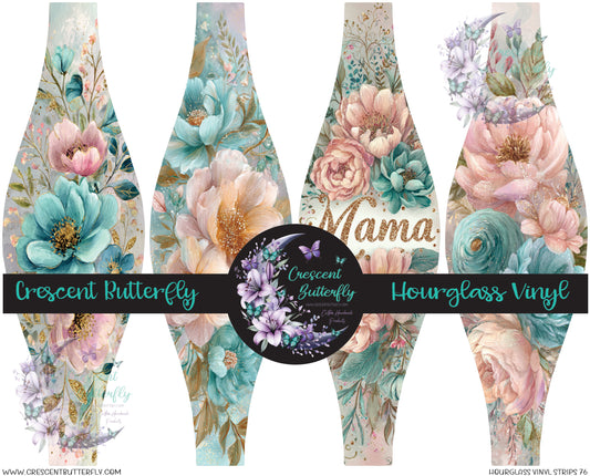 Hourglass Vinyl Strips 76 Printed Vinyl Sheet/Wrap