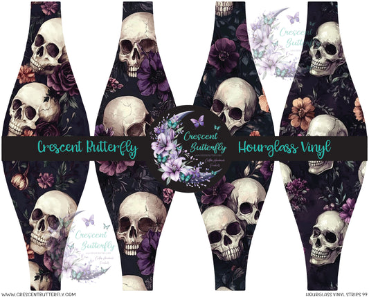 Hourglass Vinyl Strips 99 Printed Vinyl Sheet/Wrap