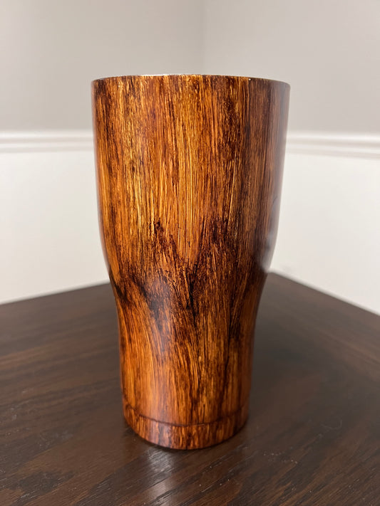 Woodgrain #1 Brown-20oz Curve Tumbler-Pre Made