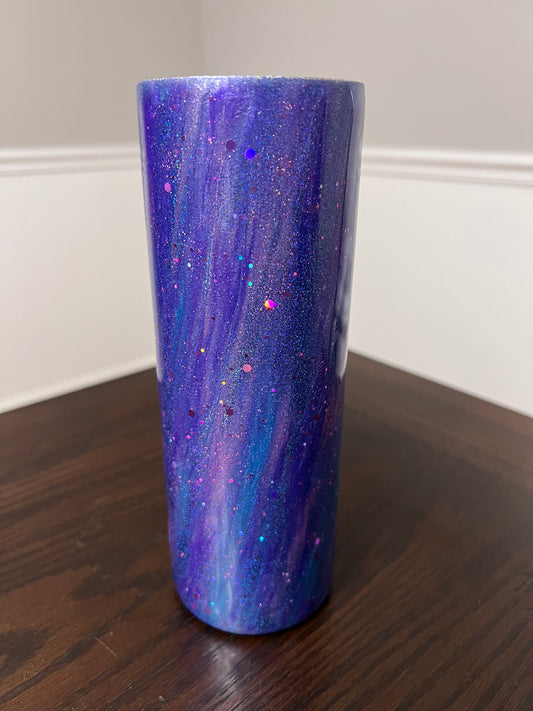 RTS #4 Lights of Glow 20oz Skinny Tumbler-Pre Made-RTS