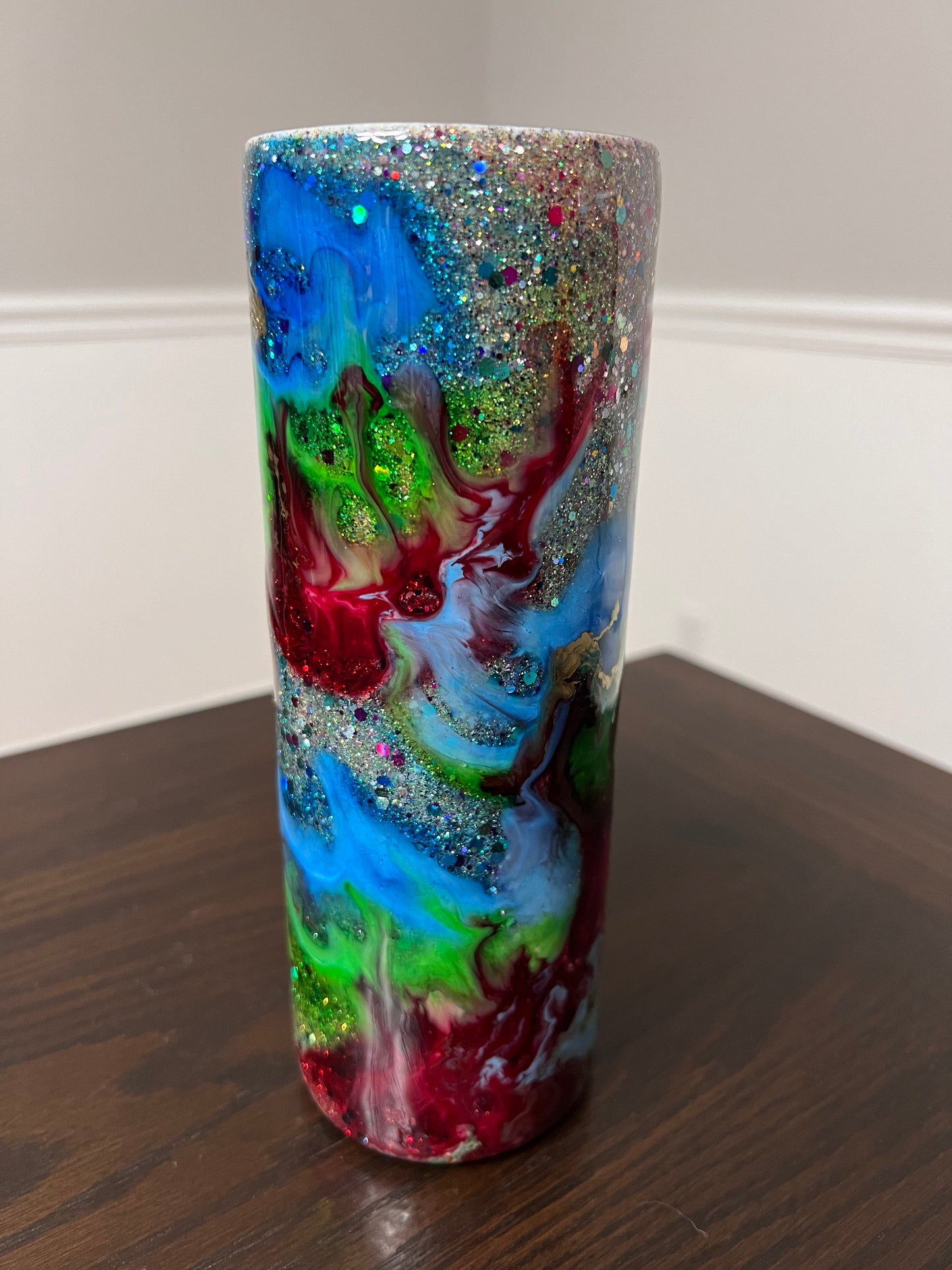 Glitter #2 Variety Mix Glitter-20oz Skinny Tumbler-Pre Made