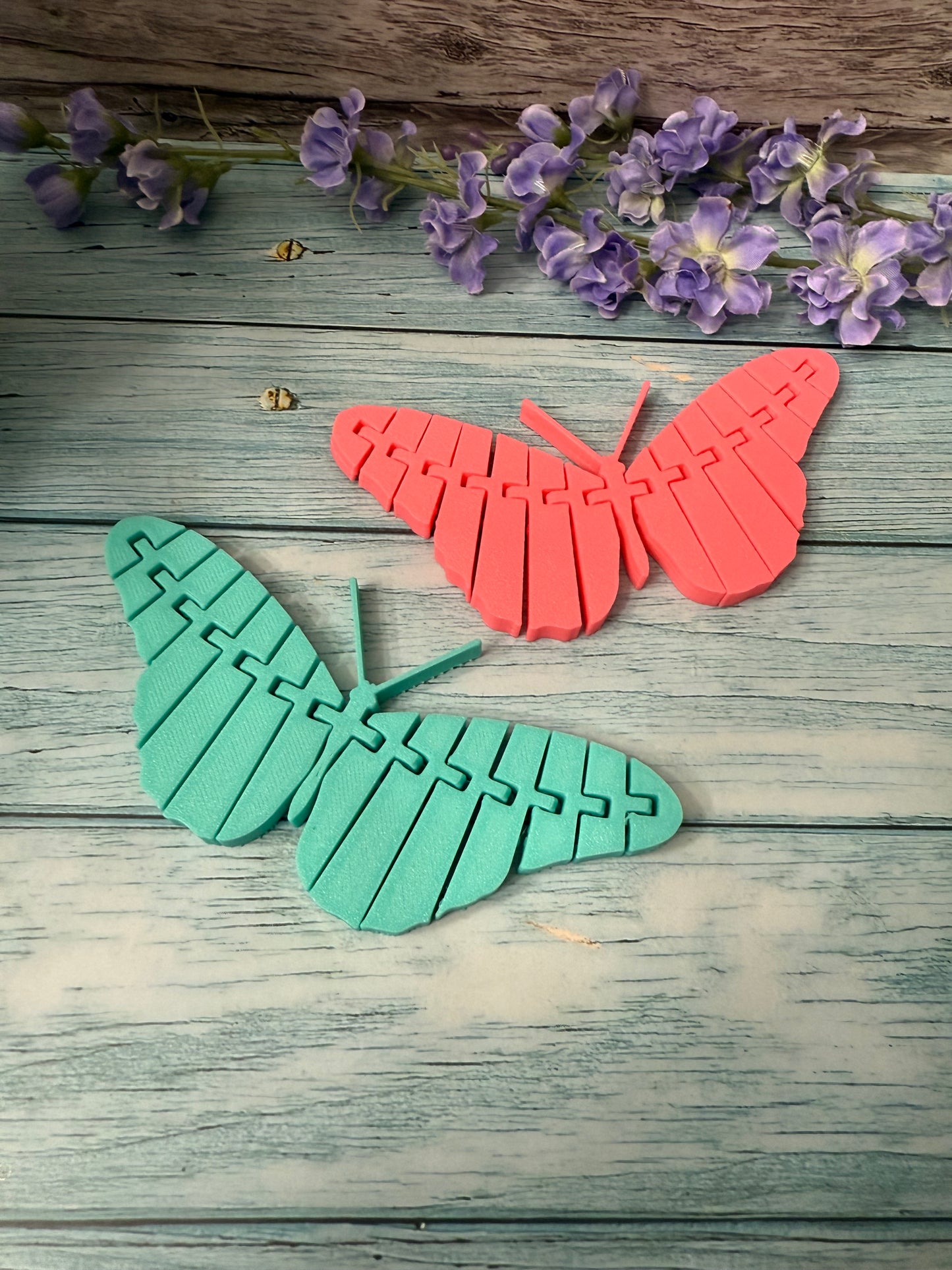 3D Printed Articulated Butterfly