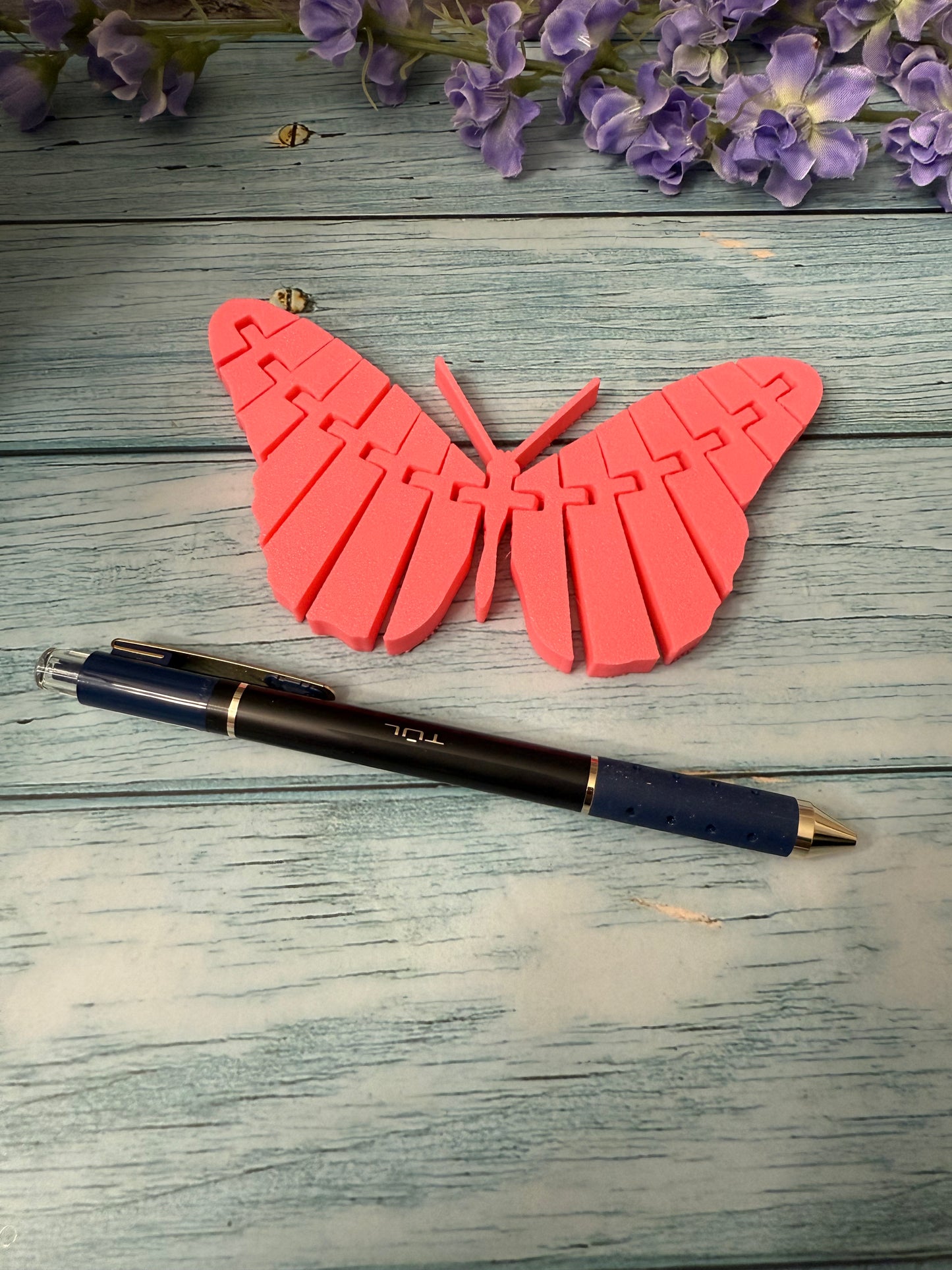 3D Printed Articulated Butterfly