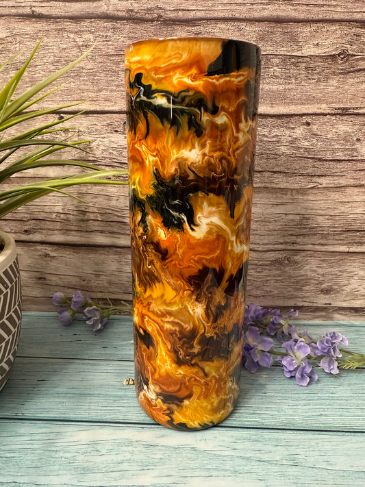 RTS #84 Honey Beehive -30oz Skinny Tumbler-Pre Made-RTS