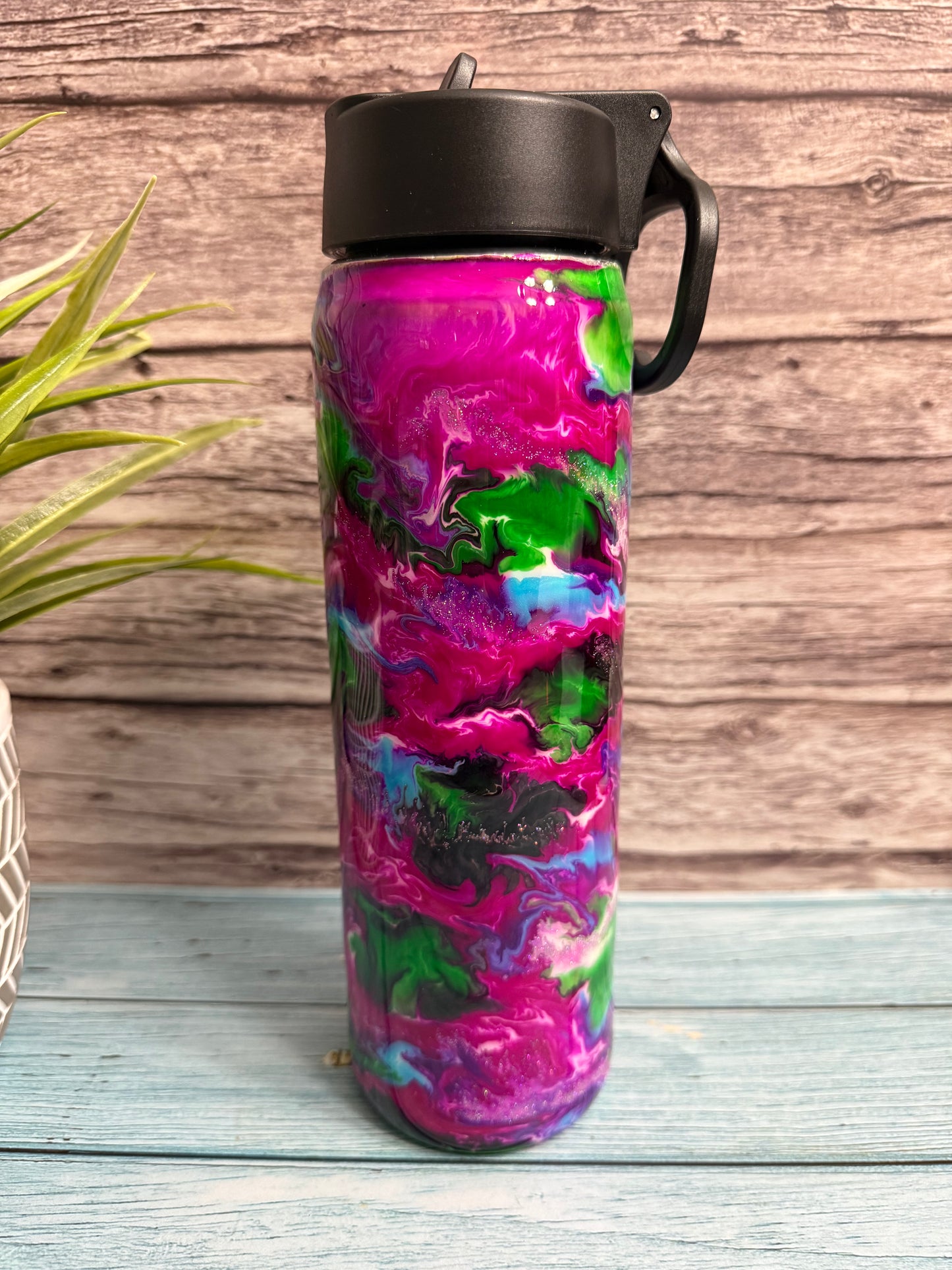 Starburst Handmade Custom Epoxy Tumbler
