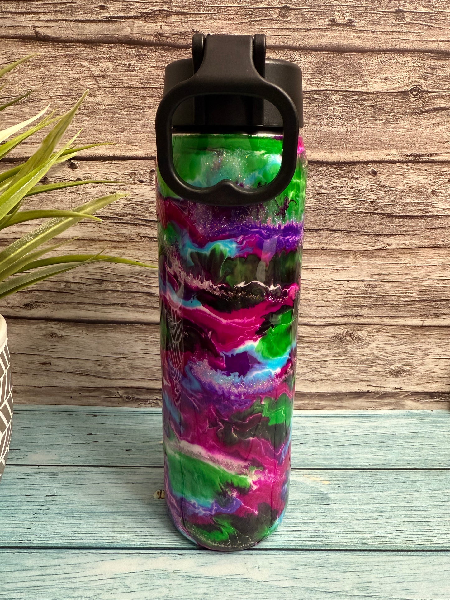 Starburst Handmade Custom Epoxy Tumbler
